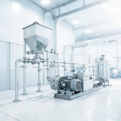 dilute phase pneumatic conveying system
